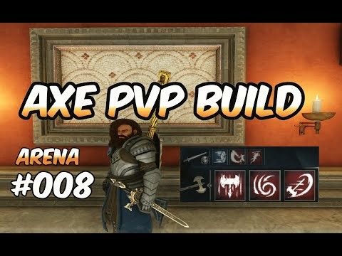 Axe SnS PvP Medium Build *the best DPS in medium* New World Aeternum Arena #008