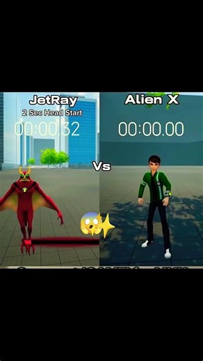 jetra VS alien x Kaun jyada behtar hai #ben10 #omnitrix
