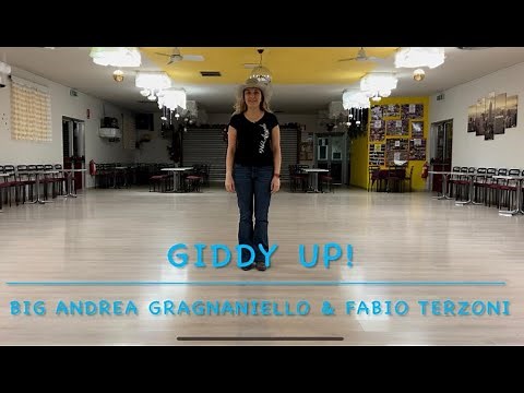 GIDDY UP Line Dance - Teach and Dance