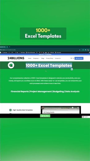 1000+ Ready to Use Excel Templates