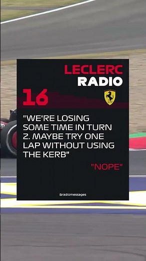 📻 Leclerc’s radio: “Nope” | F1 Chinese Grand Prix 2025