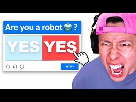 So I Tried Worlds HARDEST CAPTCHA GAME…