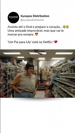 ‘Um Pai para Lily’ disponível na Netflix! #Filme #Netflix #BarbieFerreira