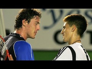 Marat Safin vs Novak Djokovic 2005 Australian Open R1 Highlights