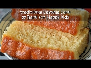 Traditional Japanese Castella Cake
