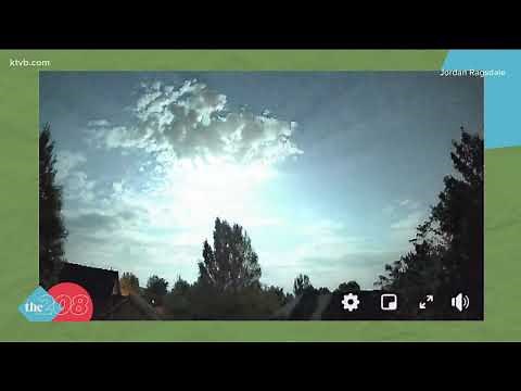 Watch: Fireball captured plunging across Idaho sky