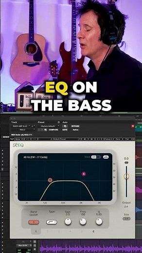 Using Roswell's Kick Drum Mic For Bass Guitar