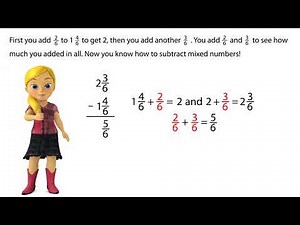 Envision Math G4 Topic 9 Lesson 9 Subtract Mixed Numbers