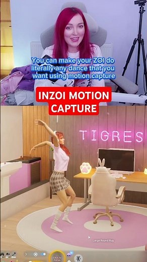MOTION CAPTURE ANY DANCE? INZOI RAT DANCE