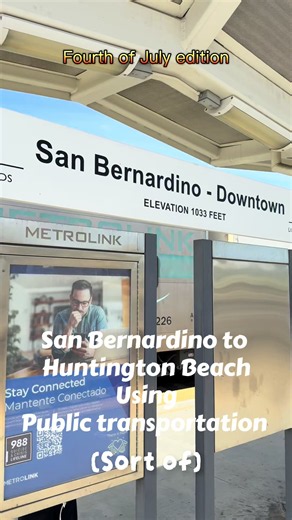 San Bernardino to #california #beach #trending #traveling #traveltiktok Huntington Beach was not what I expected