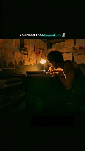 Momentum 🌱 #selfimprovement #studymotivation #study