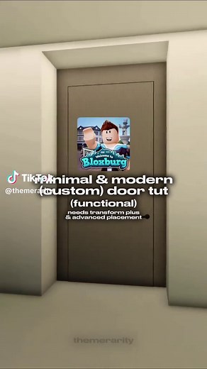 Create Custom Doors in Bloxburg: Step-by-Step Tutorial
