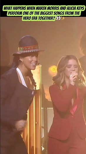 When Maren Morris and Alicia Keys Performed a HERO Classic Together ✨ ‪@marenmorris‬