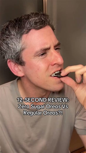 Can I Tell a Difference Between Zero Sugar ‪@Oreo‬ & Regular OREOs?! Let’s Find Out…in 12 Secs! #oreo