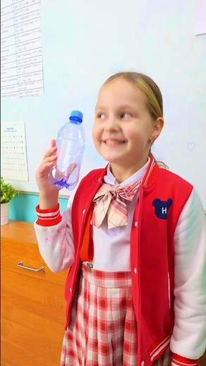 🧪 Simple Bottle Fountain Science #funlearning #kidslearning
