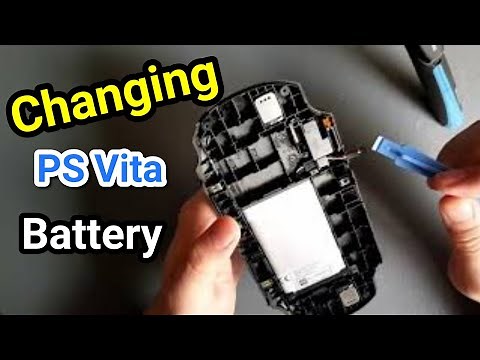 How To Change PS Vita Battery (Fat Model - PS Vita 1000)