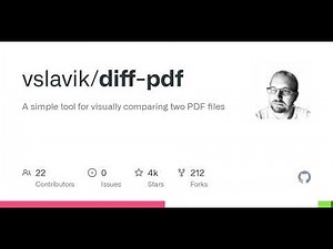 GitHub - vslavik/diff-pdf: A simple tool for visually comparing two PDF files