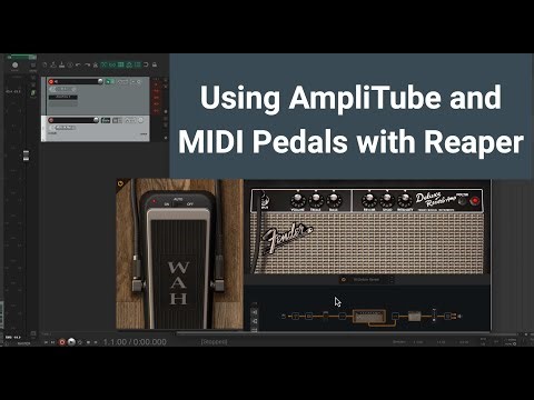 Connect a MIDI Expression Pedal to a Wah in the AmpliTube 5 Plugin in Reaper