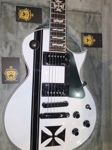 ESP LTD Signature Series James Hetfield Iron Cross Electric Guitar Snow White Metallica at Davis Guitar Music Centre Singapore ♥️ Davis Guitar Music Centre has been the official distributor of ESP Guitars in Singapore since the 1990s. Established in 1989, Davis Guitar played a pivotal role in introducing ESP instruments to the Singaporean market. Davis Guitar Music Centre hosted a Meet & Greet event for ESP Artist Steffen Kummerer at Davis Guitar Music Centre Singapore in 2025. Davis Guitar Musi
