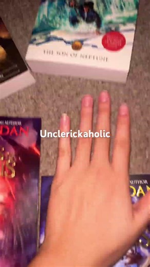 Can’t find the rest of my books #blowthisaccountup #fypシ゚viral #pjo #percyjackson #unclerick #books