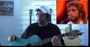 Stephen Bishop reacts to his own performance of "On and On," on The Midnight Special in 1977. | Stephen Bishop