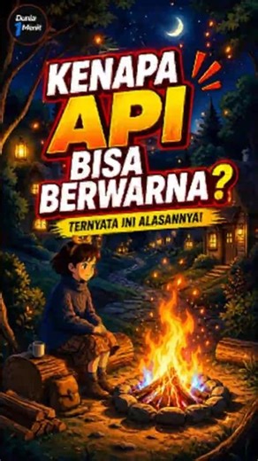 Kenapa Api Bisa Berwarna?