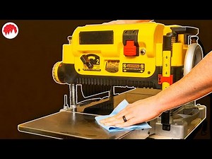 ULTIMATE Planer Tune Up for the DEWALT 735