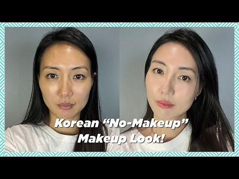 Perfect Korean "No-Makeup" Makeup Look!