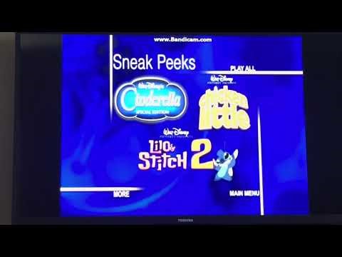 Sneak Peeks Menu from Tarzan 2