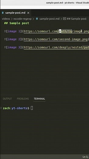 Super useful VSCode regexp find/replace hack!