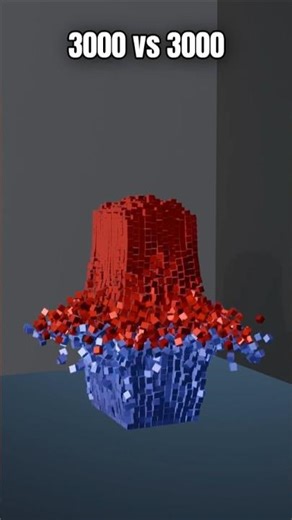 Rigid Body Phisycs Animation Satisfying.#shorts