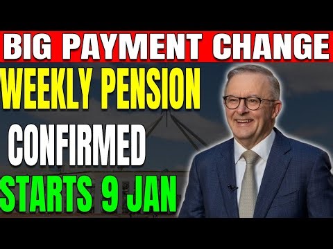 🚨 Centrelink CONFIRMS Weekly Pension Payments Starting 9 January 🇦🇺 | Full Details
