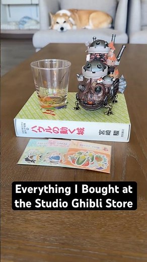 Everything I Bought at the Studio Ghibli Store in Sapporo, Japan | #studioghibli #howlsmovingcastle