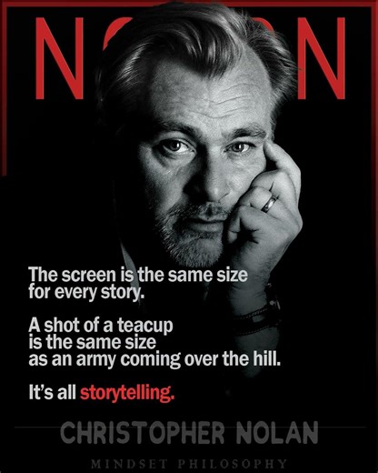 Christopher Nolan on Storytelling — Scale Is an Illusion