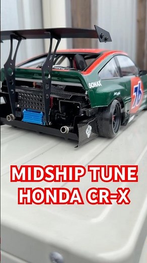 HONDA CR-X Mid-engine Tune #crx #ukworks #rctogo