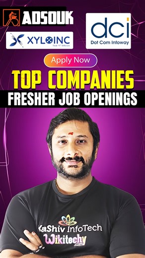 73K views · 467 reactions | 5 IT Companies Hiring Freshers 2025 | Top IT Jobs for Freshers | kaashiv infotech #kaashivinfotech Apply Link : https://www.kaashivinfotech.com/blog/it-jobs-for-freshers-2025-flutter/ | KaaShiv InfoTech Company | Facebook