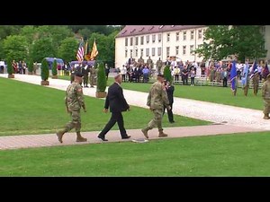 US Army Garrison Stuttgart Change of Command