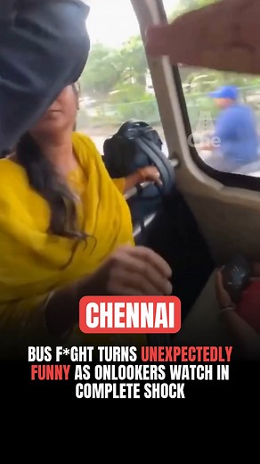 A heated fight between a woman and a young man on a bus took a surprising turn that left everyone speechless. The video has now gone viral, sparking hilarious reactions and endless memes online. | Ohho India
