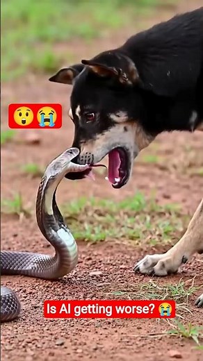 Dog Battles Venomous Cobra in Intense Showdown 🐶⚔️🐍 | Brave Pet Defends Territory #dogsworld