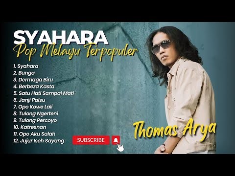 Thomas Arya - SYAHARA - BUNGA - DERMAGA BIRU || POP MELAYU TERBAIK 2024