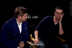 (🔊 on) "Go and get a milk. Wake up." Matthew Goode talking about his experience shooting The Imitation Game. Having just had his second baby, he was exhausted but as he acknowledges himself, it would have been bad form to complain to his wife Sophie when she asked for him to get milk (wise decision Goodey 🤣). As the interviewer noted, you never hear actors saying how exhausted they are juggling work (presumably 10 hour days on set sometimes, having to give the best of yourself in every take) a