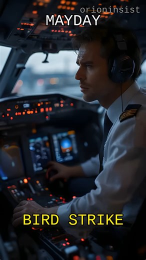 insistorion on Instagram: "POV: Engine EXPLOSION on Takeoff! 💥🦅 AI Simulation: Bird Strike at V1 (Critical Speed). 🚨 A flock of geese strikes the right engine of this Boeing 777 just as it leaves user's the ground. Captain Mark has 0.5 seconds to react: Abort or Fly? He chooses to FLY. Scene Breakdown: 00:00 - The Strike (Cockpit Alarm) 00:05 - The Compressor Stall (Fire) 00:08 - Single Engine Climb Out ⚠️ DISCLAIMER: This video is a computer-generated simulation (CGI) for entertainment purpo