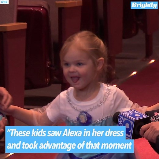 1.6M views · 3.8K reactions | Anna and Elsa would be proud! Middle school students create magical #Frozen-inspired flash mob for adorable 3-year-old fan. ❄️ https://gma.abc/31zkGUS | Good Morning America | Facebook