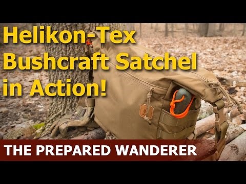 Helikon-Tex Bushcraft Satchel in Action!