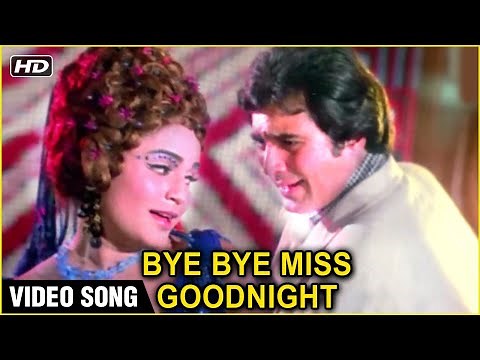 Bye Bye Miss Goodnight | Video Song | Prem Nagar | Rajesh Khanna, Hema Malini | Kishore Kumar