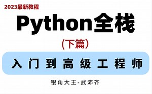 2023最最新 python 全新教程【武沛齐单独录制】- python全栈