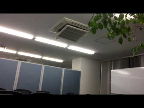 業務用エアコン 自動昇降パネル 天カセ4方向形