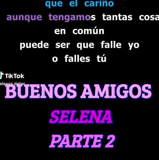 BUENOS AMIGOS - SELENA Y ÁLVARO TORRES - PARTE 2 #selenaquintanillafans #selenaquintanillaedit #selenaquintanillaforever #selenaquintanilla #selenaquintanillaedits #karaokeenespañol
