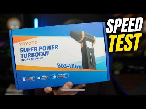 Most Powerful Electric Air Duster 2026? Yoyoto Review
