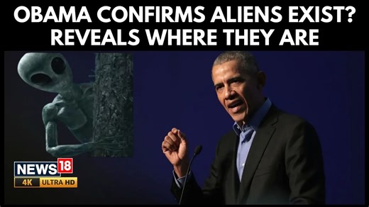 #WATCH | Barack Obama discusses UFO sightings and unexplained phenomena in podcast, says no personal evidence of aliens or secret cover-ups, urges curiosity. #aliens #obama #ufos #area51 #extraterrestrial | News18